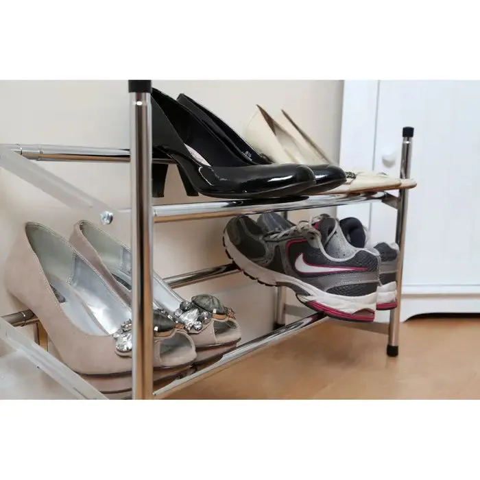 2 Tier Extendable Shoe Rack