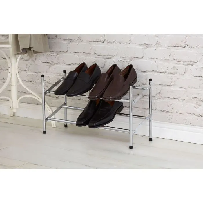 2 Tier Extendable Shoe Rack