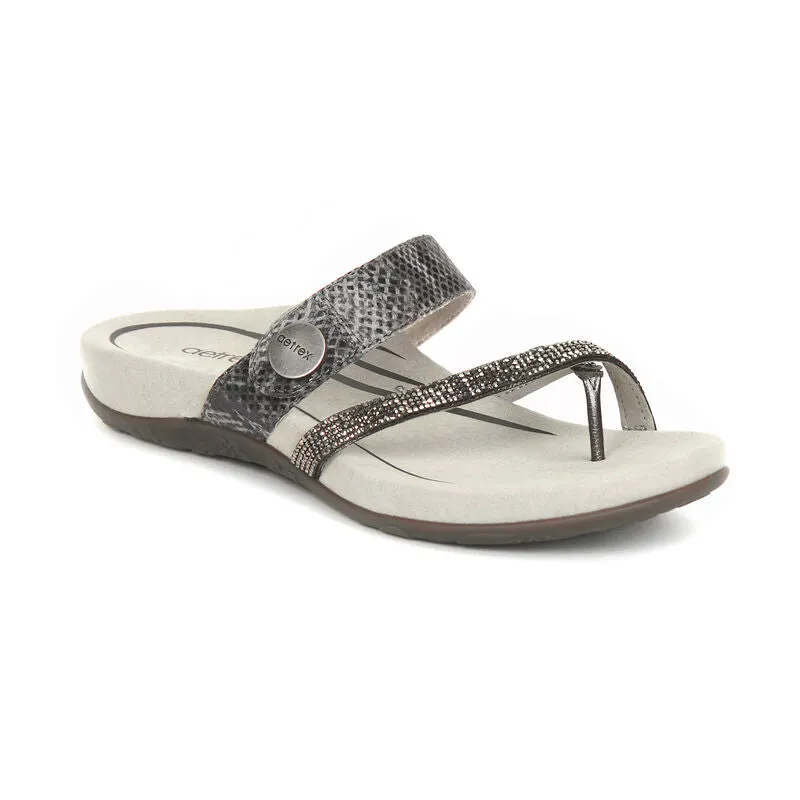 Aetrex Izzy,  Adjustable Slide Sandal