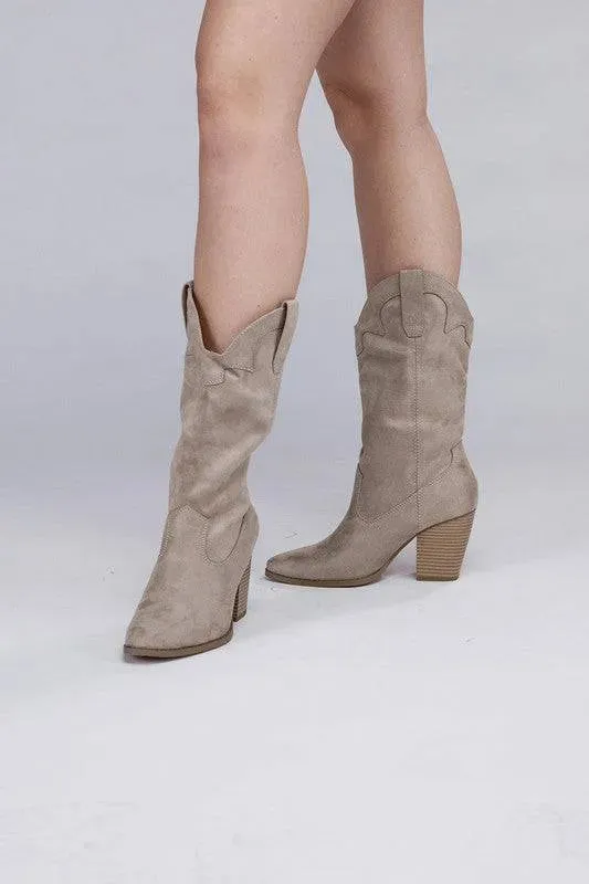 Akito Knee High Heel Boots - Versatile Chic