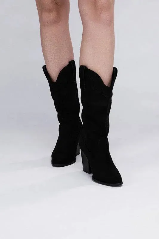 Akito Knee High Heel Boots - Versatile Chic