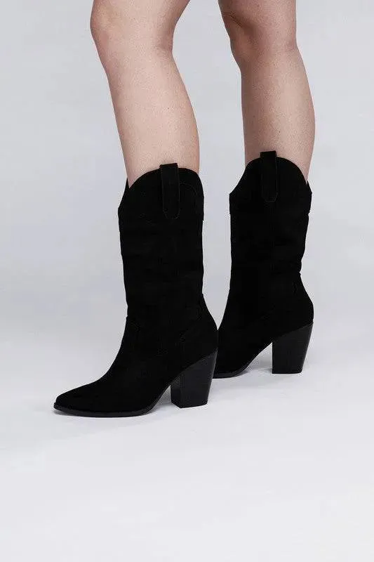 Akito Knee High Heel Boots - Versatile Chic