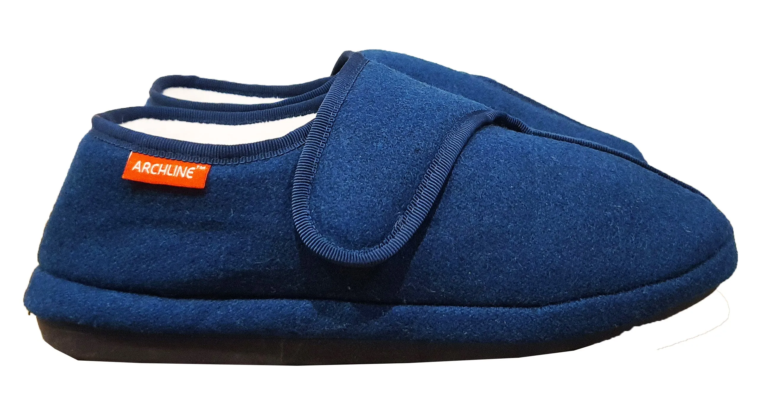 Archline Orthotic Slippers Plus – Dark Blue