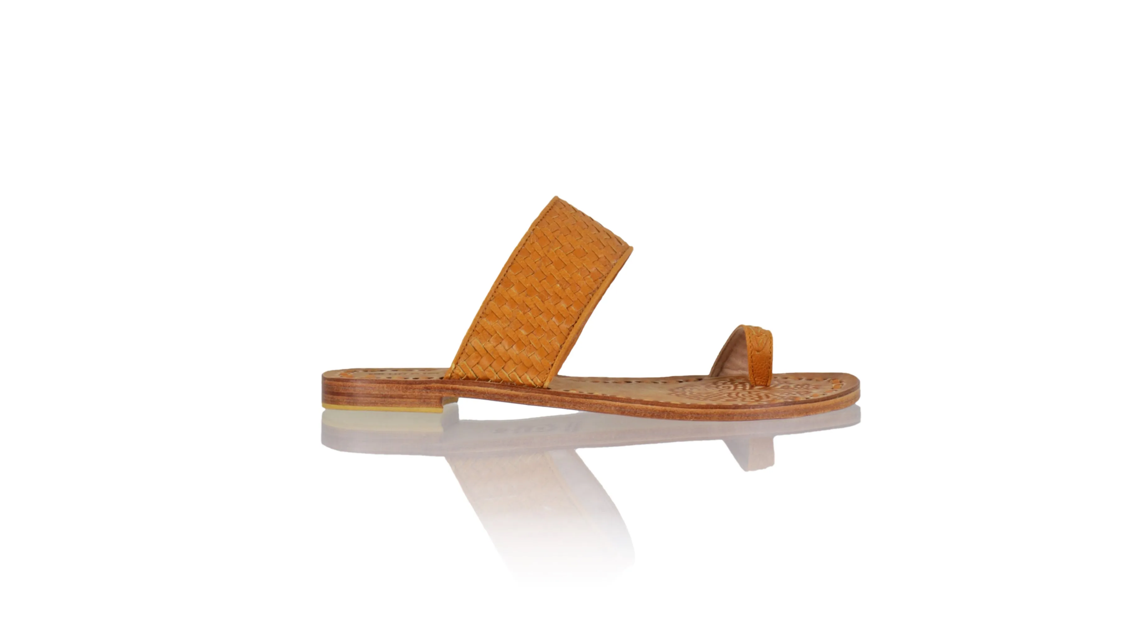 Arini 20mm Flat Woven -  Camel