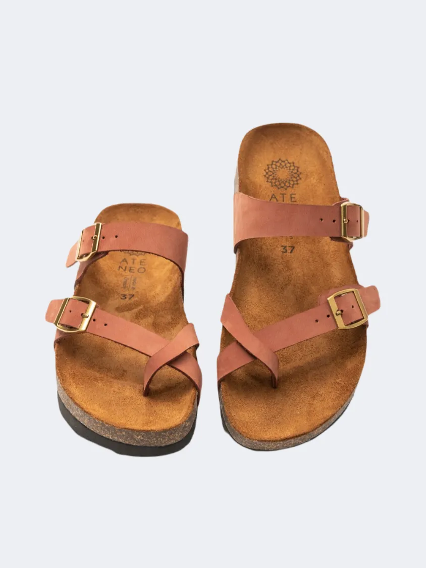 Ateneo Comfort Women Beach Slipper Terracota