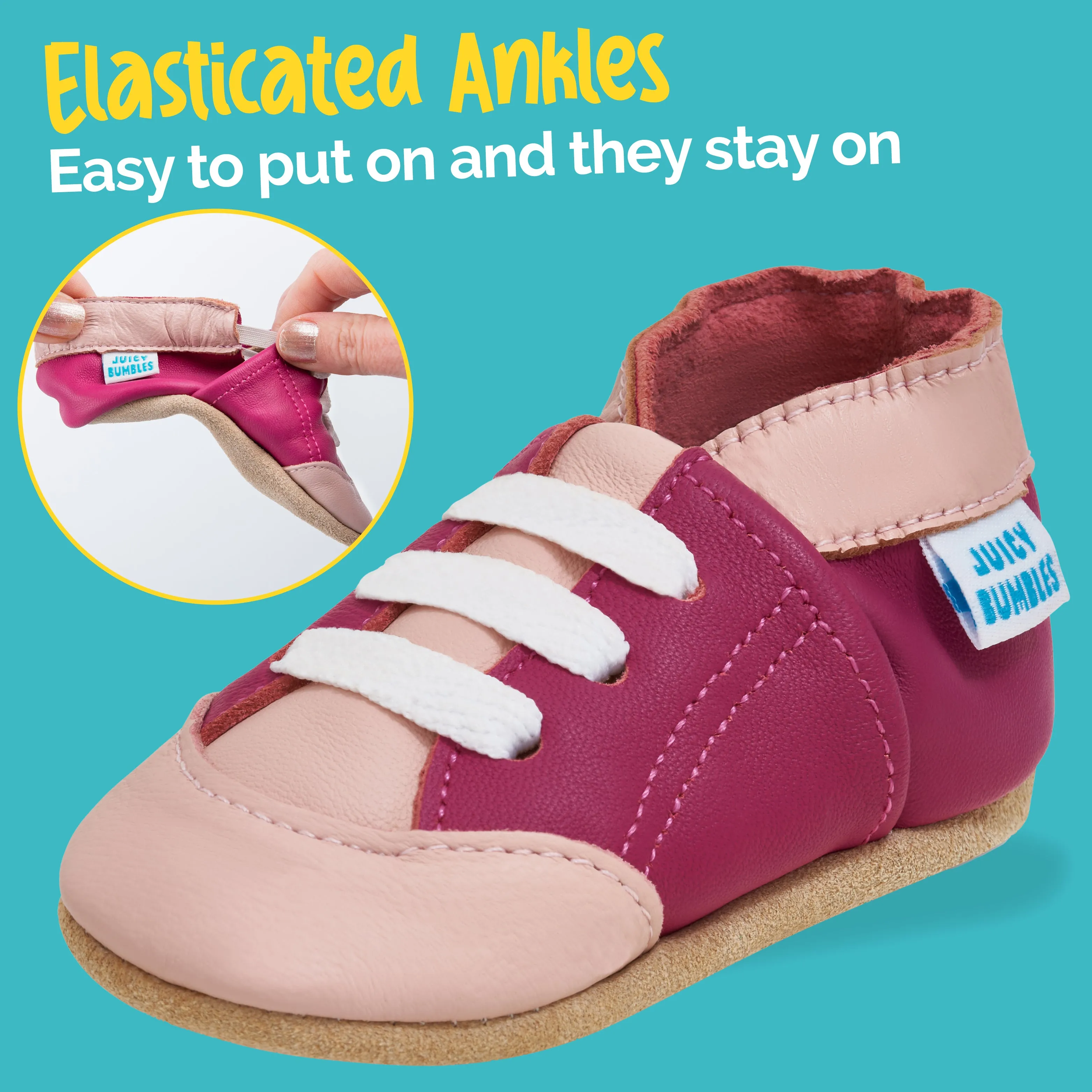 Baby Shoes Pink Trainers