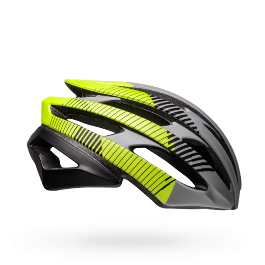 Bell Stratus MIPS Road Helmet - Matt Dark Gray-Black-Lemon - 2019