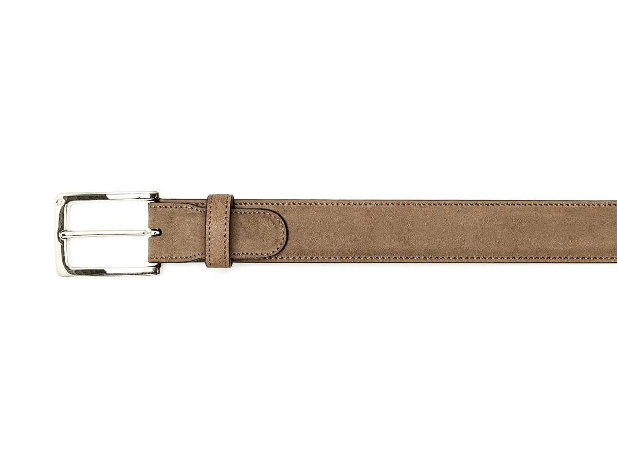 Belt Taupe Nubuck