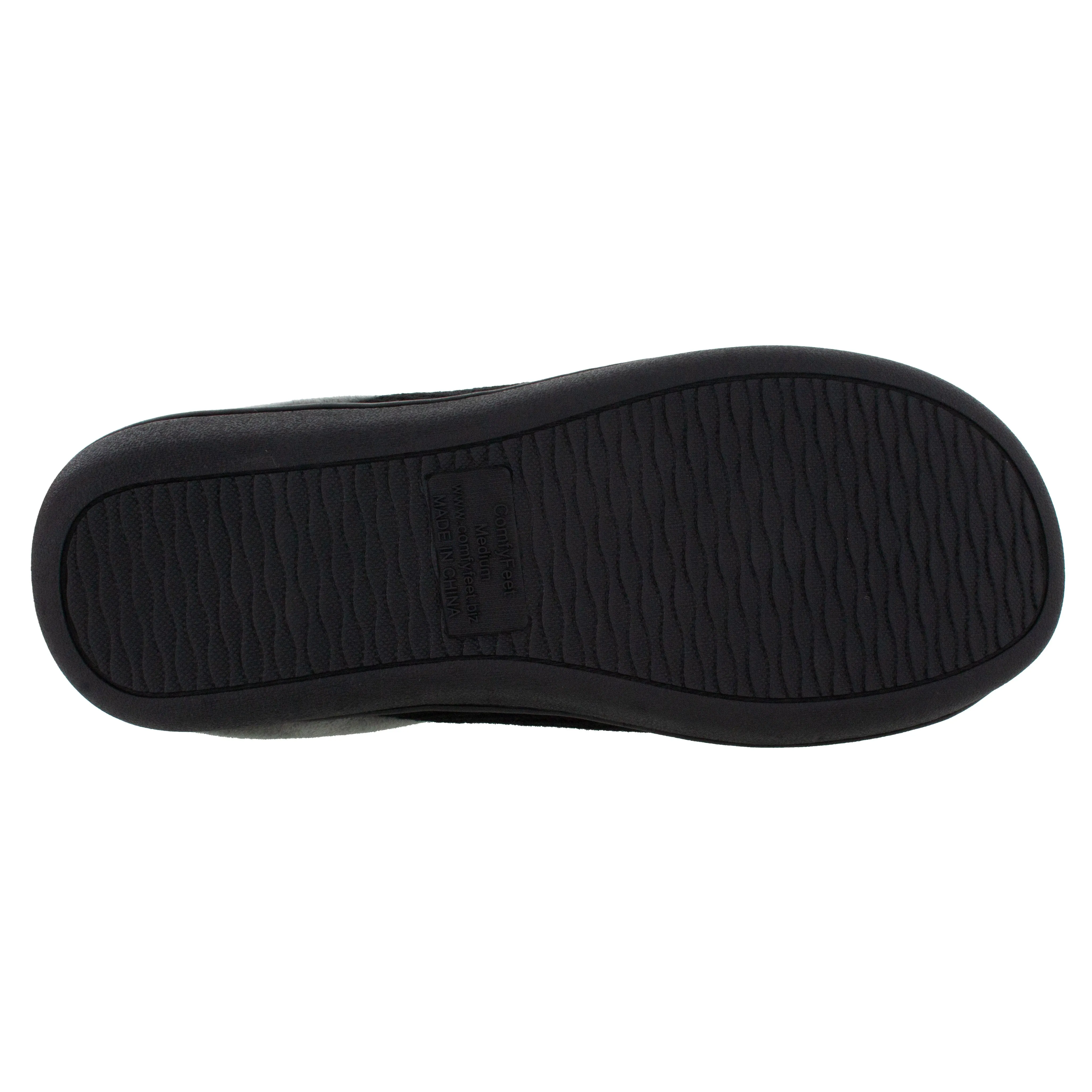 Black and Gray ComfyFeet Clog Slipper