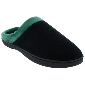 Black and Green ComfyFeet Clog Slipper