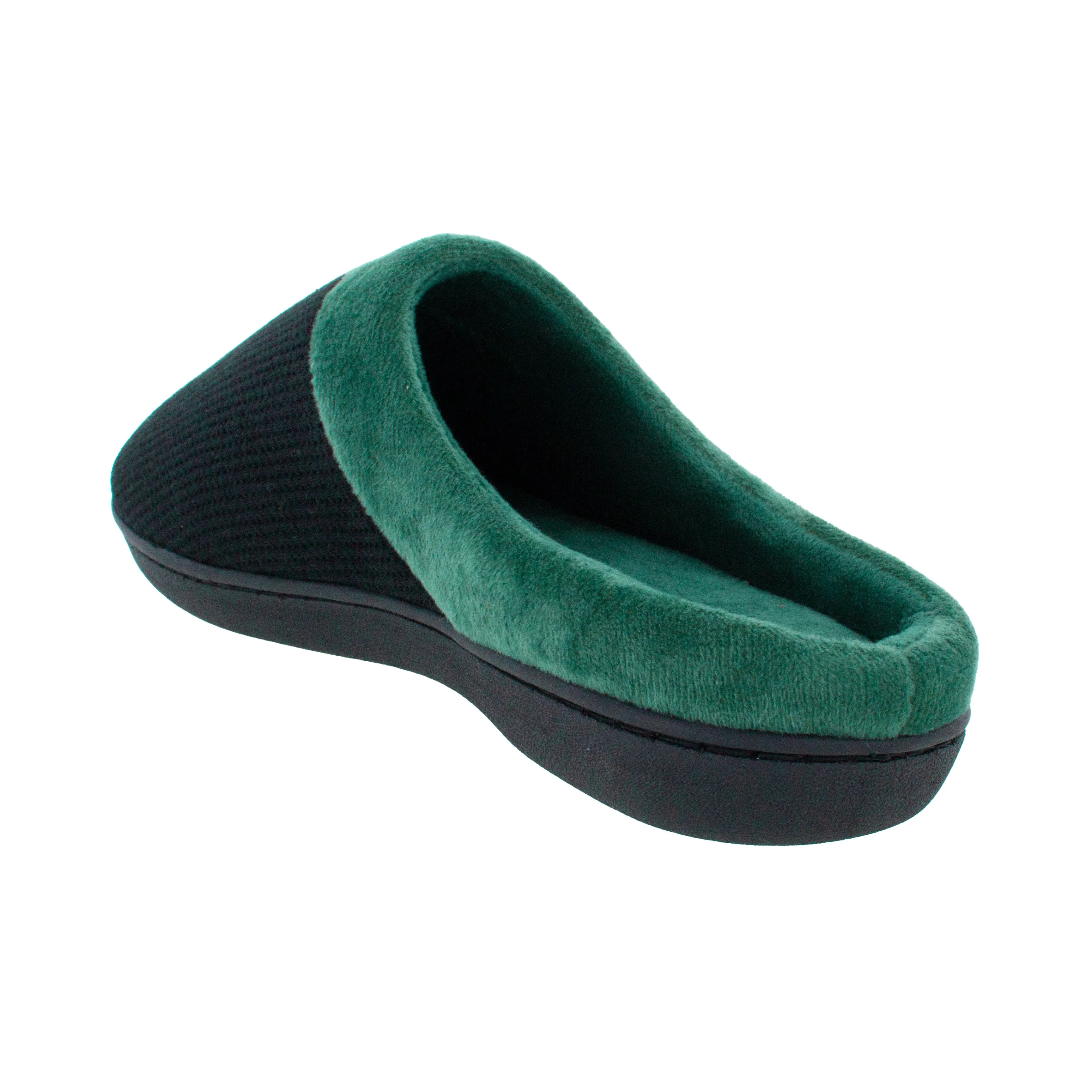 Black and Green ComfyFeet Clog Slipper