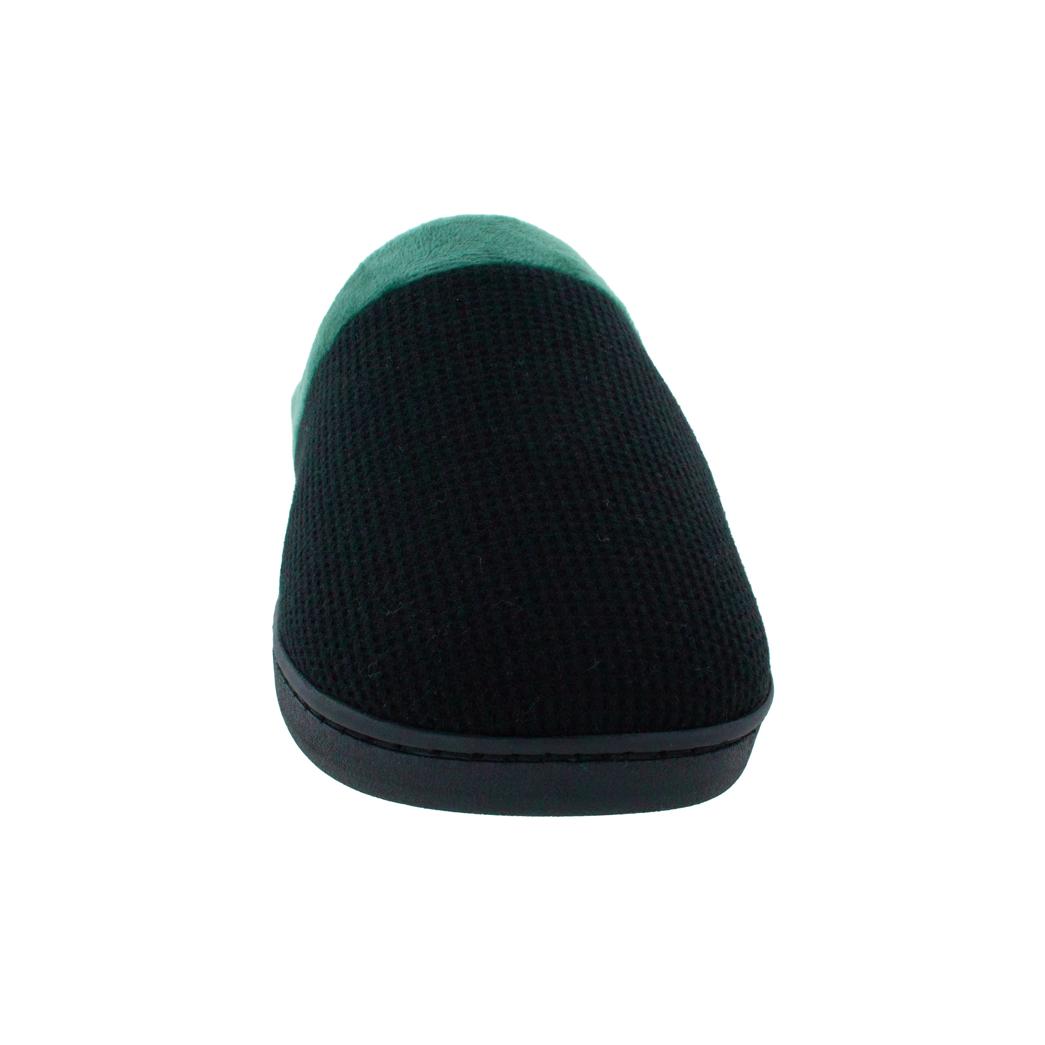 Black and Green ComfyFeet Clog Slipper