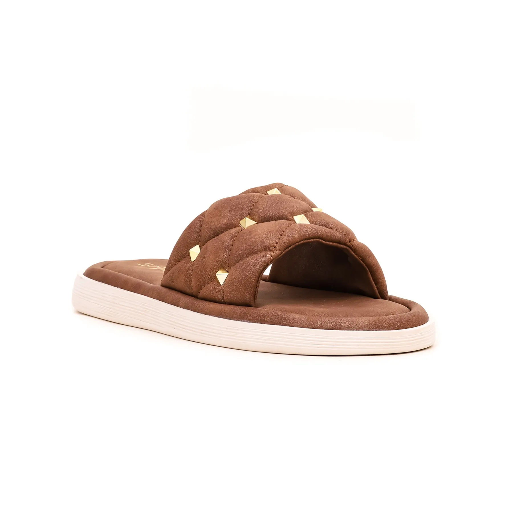 Brown Formal Slipper FR8109