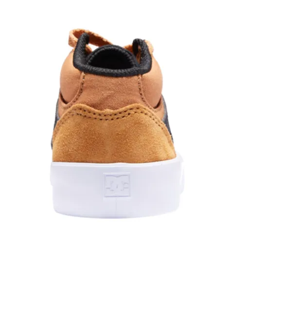 Dc Kalis Vulc - Mid-Top Leather Shoes For Boys