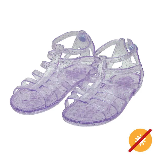 Del Sol Jelly Sandal Glad Purple Toddler