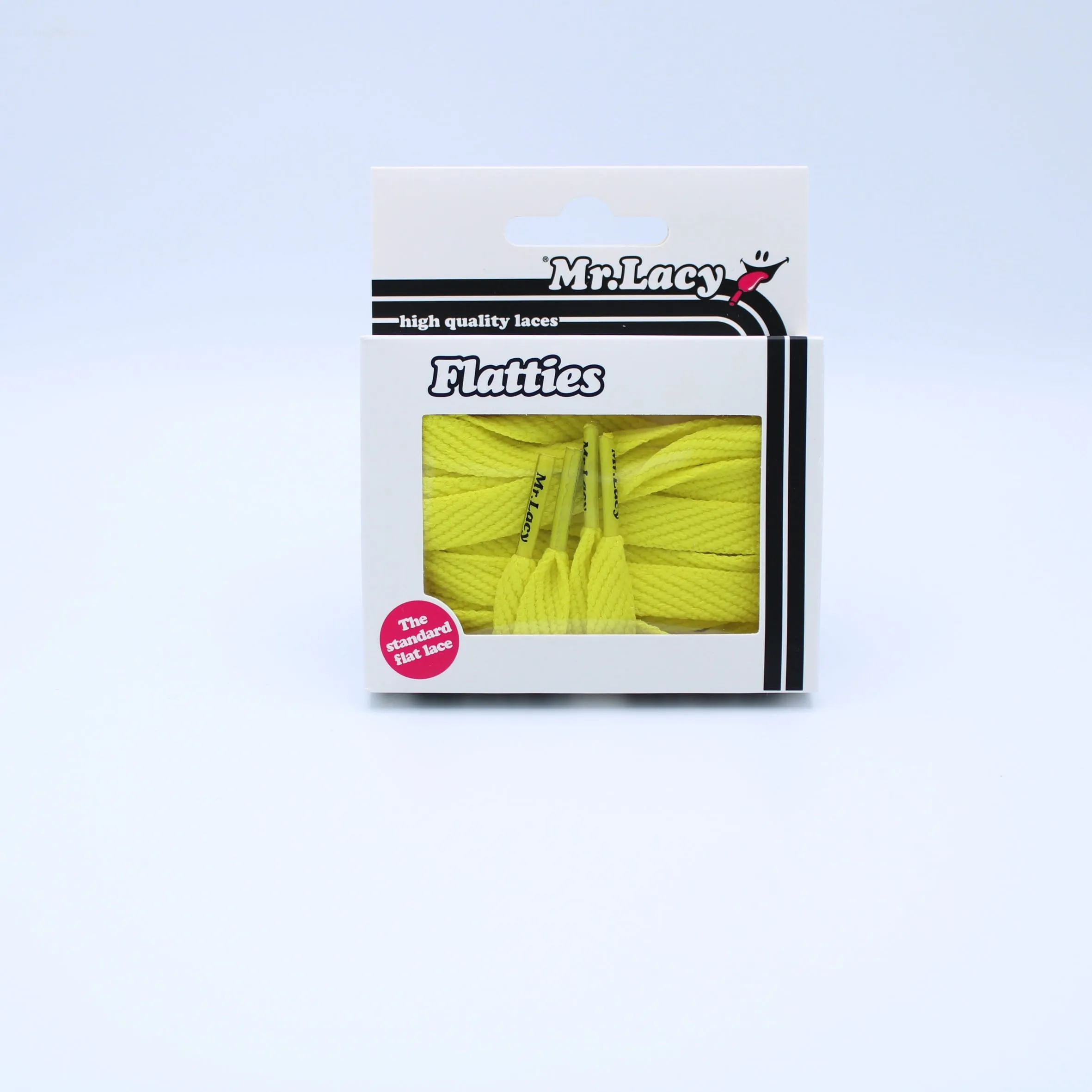 Flatties Shoelaces · Mid Yellow