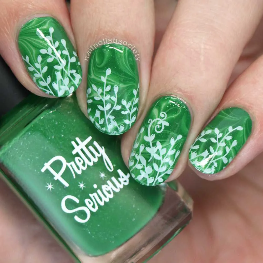 Garden Love - Uber Chic Mini Stamping Plate