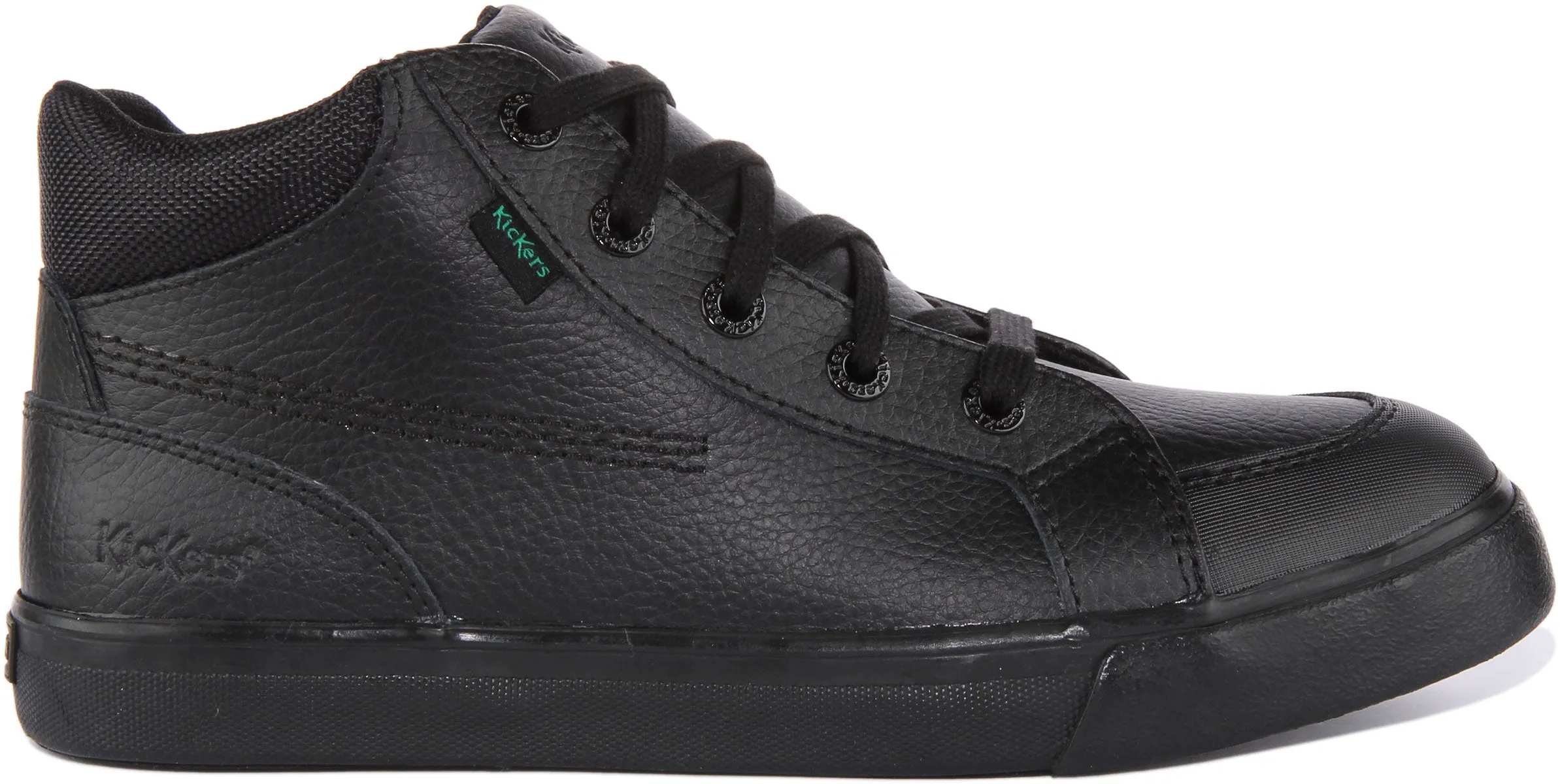 Kickers Tovni Hi Padded In Black For Junior