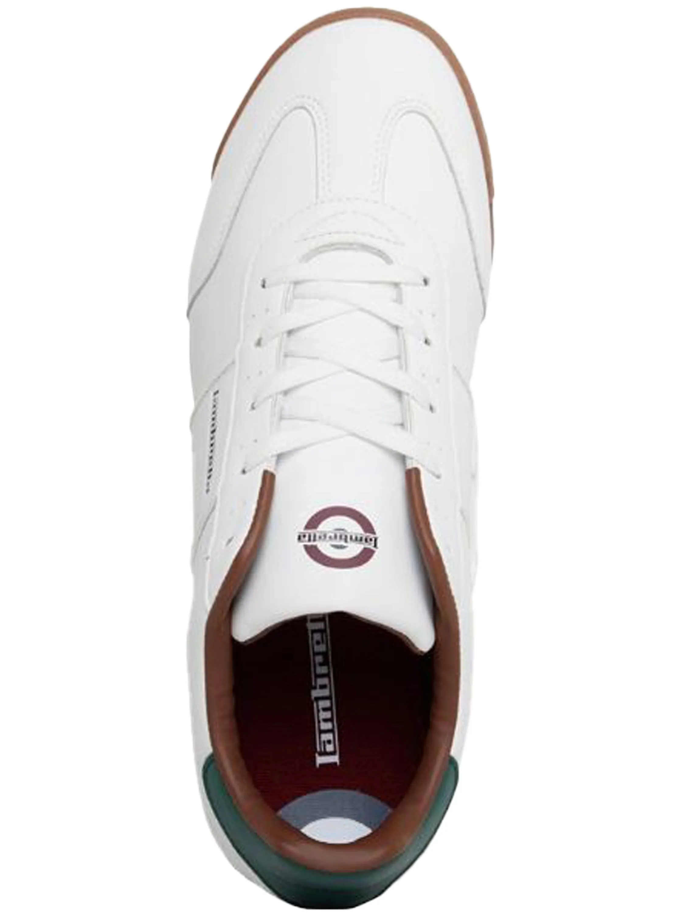 Lambretta | Mens Faux Leather Trainers