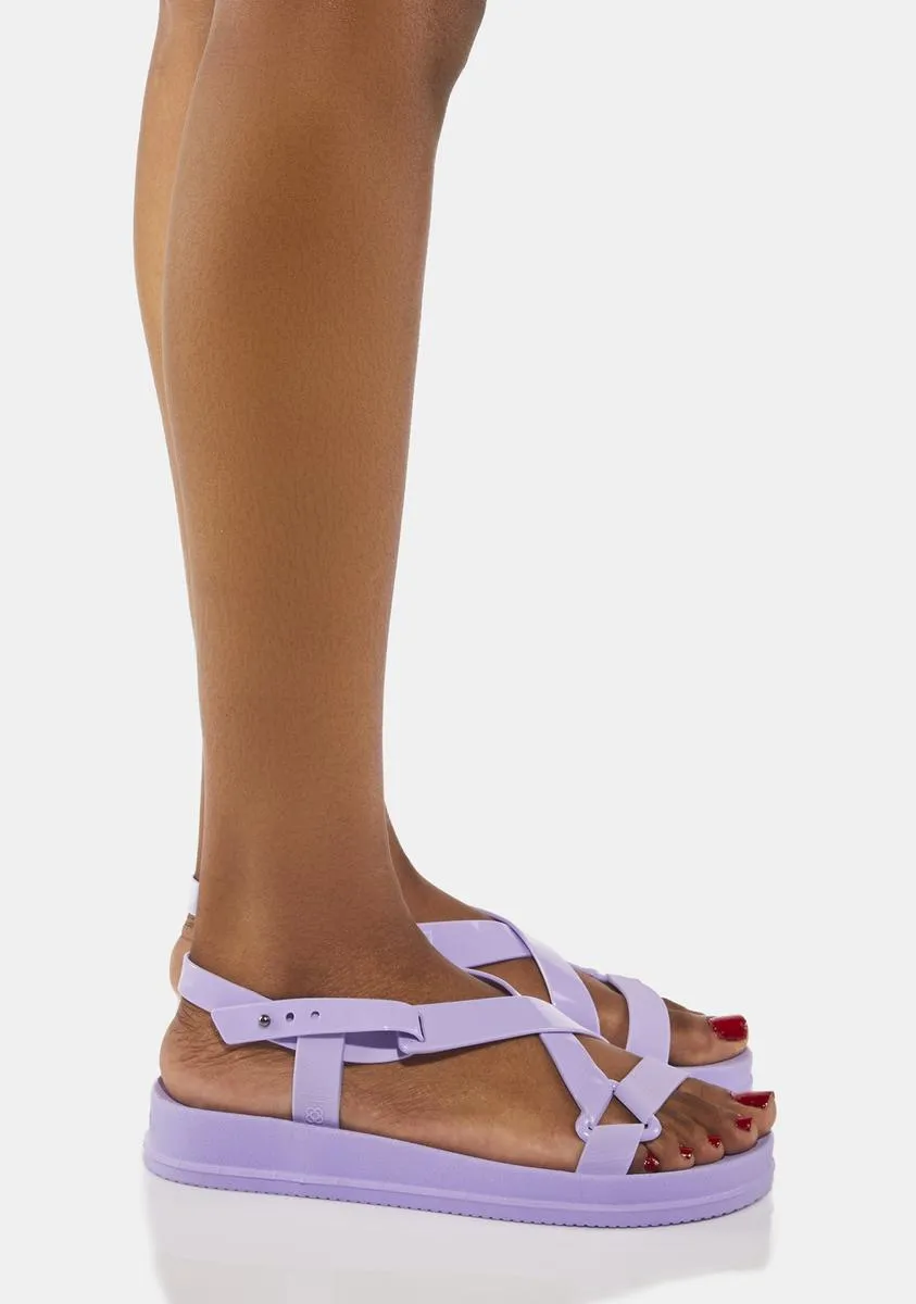 Lavender Blink Sandals