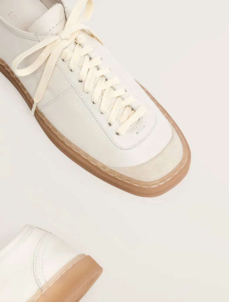 LINOLEUM LACE UP TRAINERS