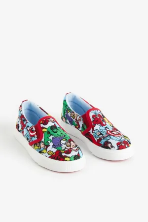 Marvel Comics Slip-on trainers