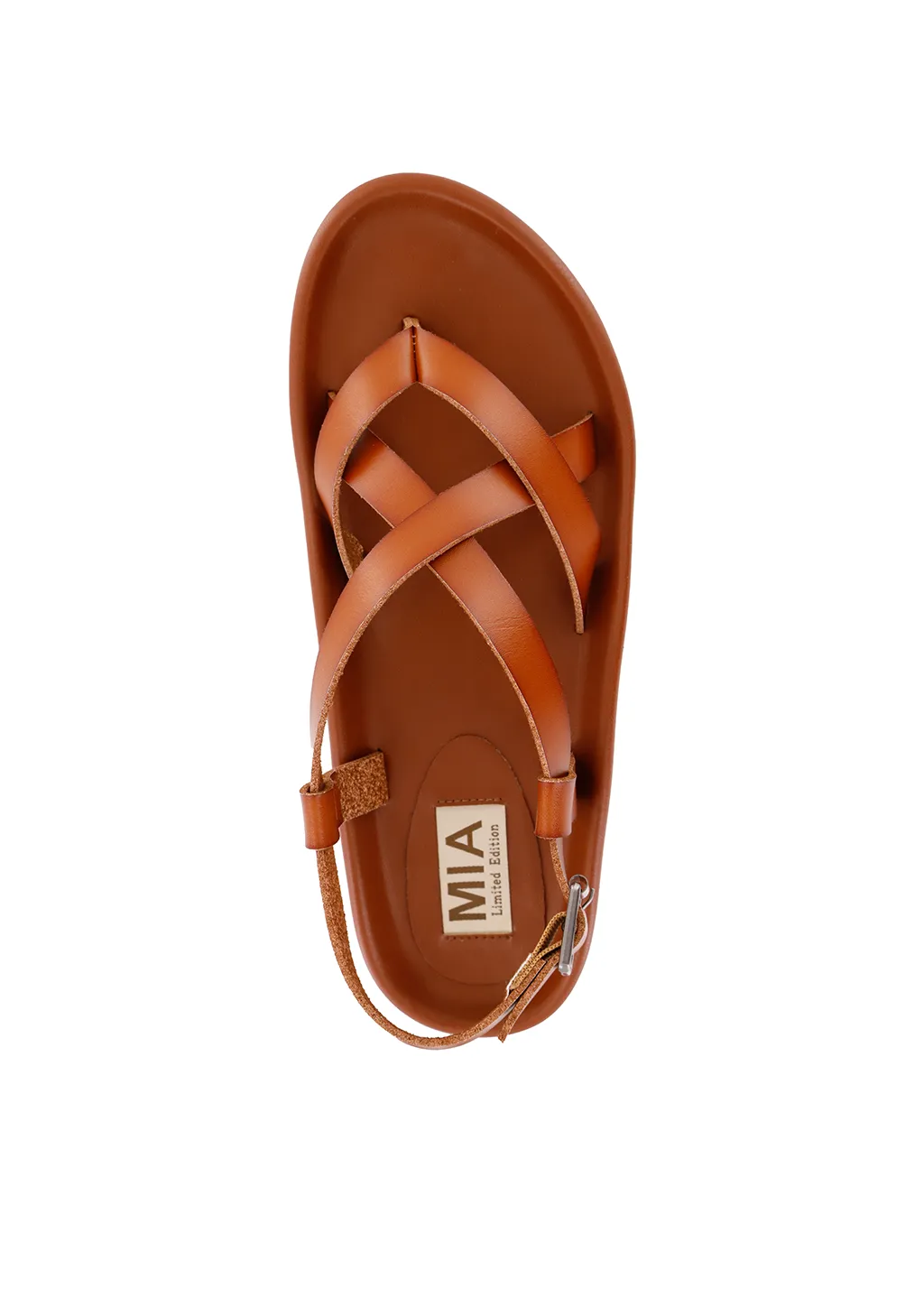 Mia Brown Zurie Cognac Sandal