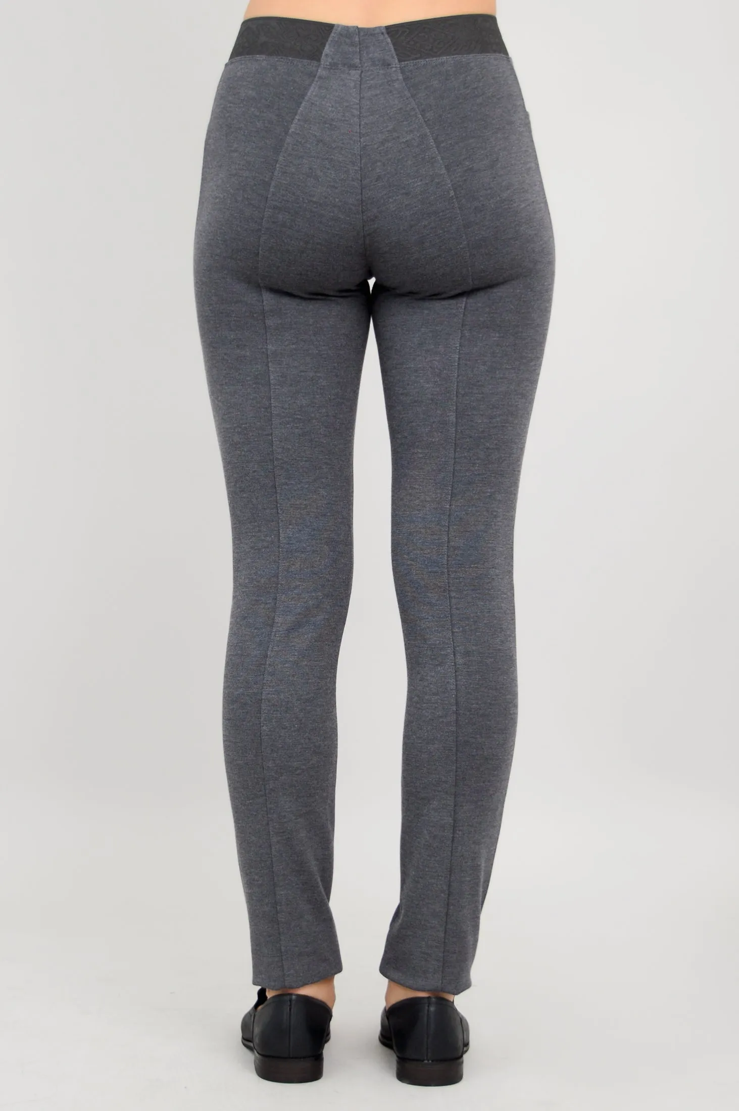 Nadia Petite Pant, Granite, Modal