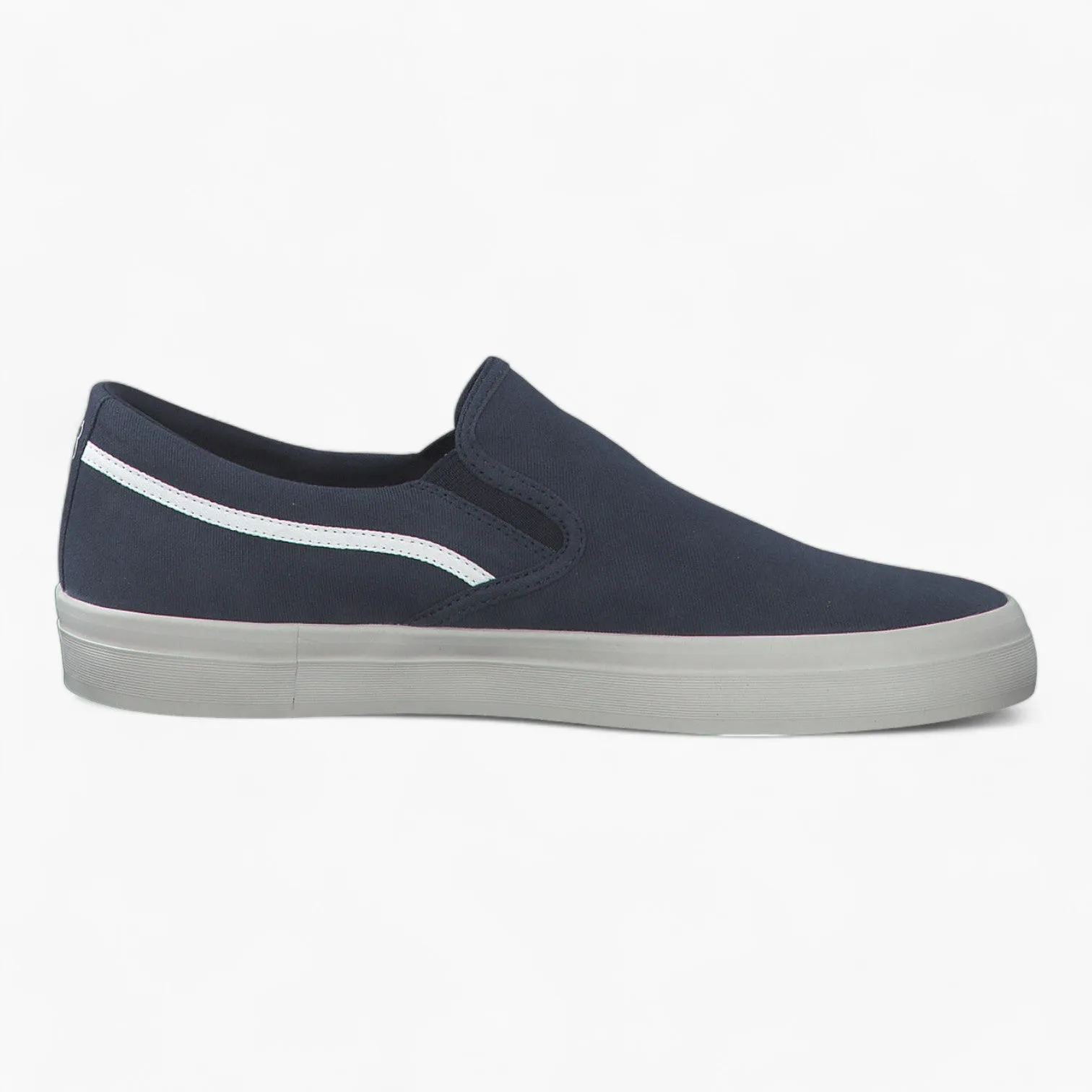 Navy Casual Slip-On Shoe with White Sole - S.Oliver