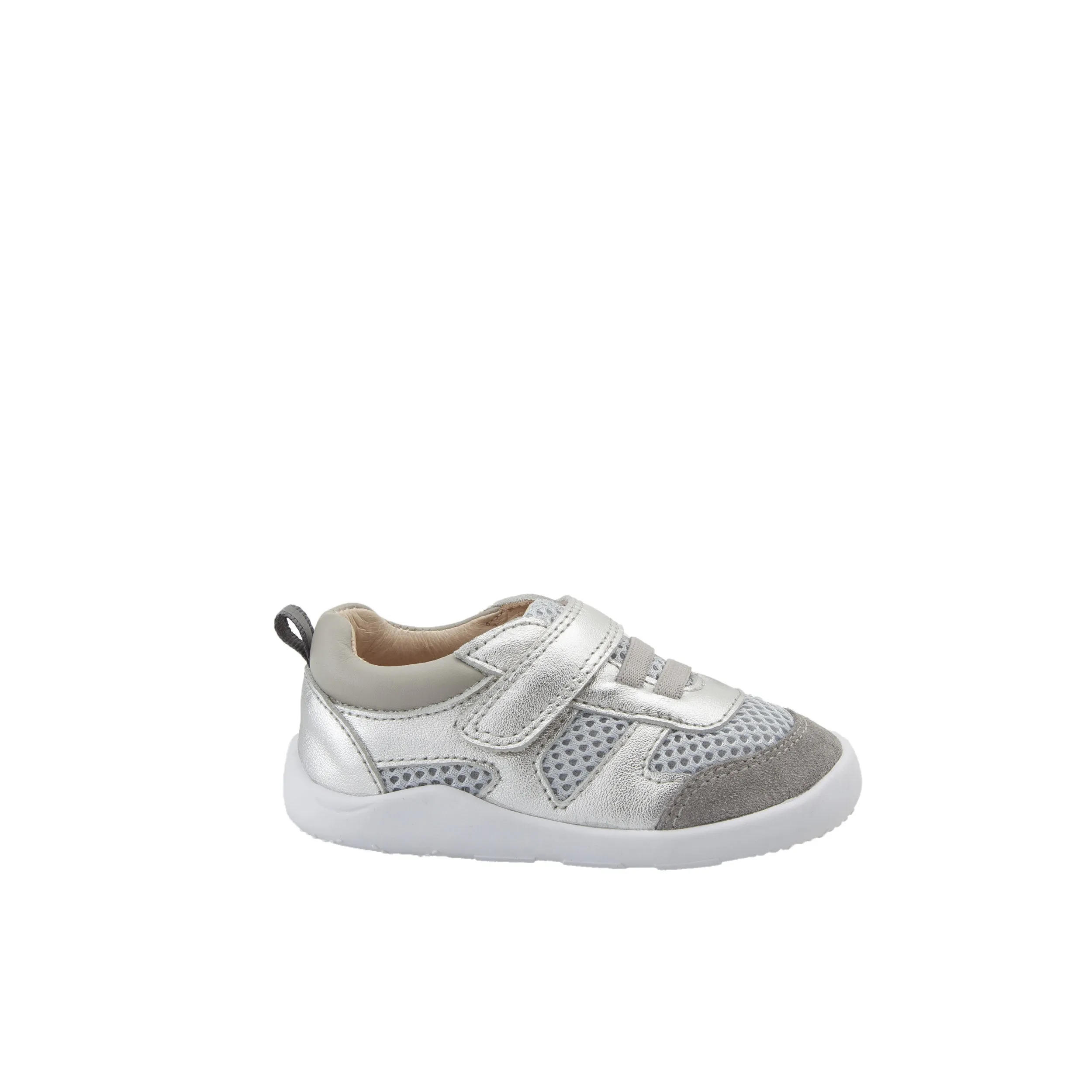 Old Soles Boy's and Girl's Ground Control Shoe - Silver/Gris