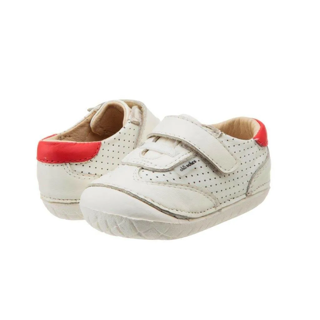 Old Soles Spirit Pave White / Bright Red (#4012)