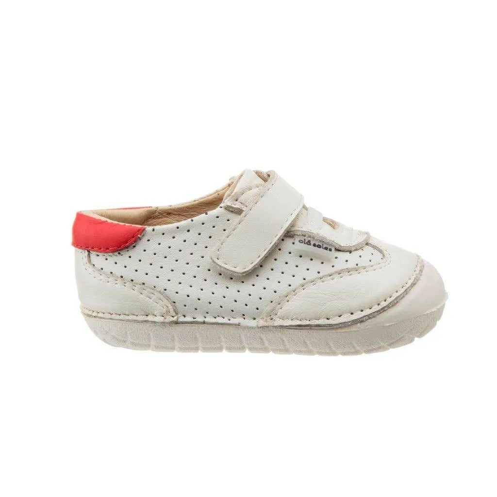 Old Soles Spirit Pave White / Bright Red (#4012)