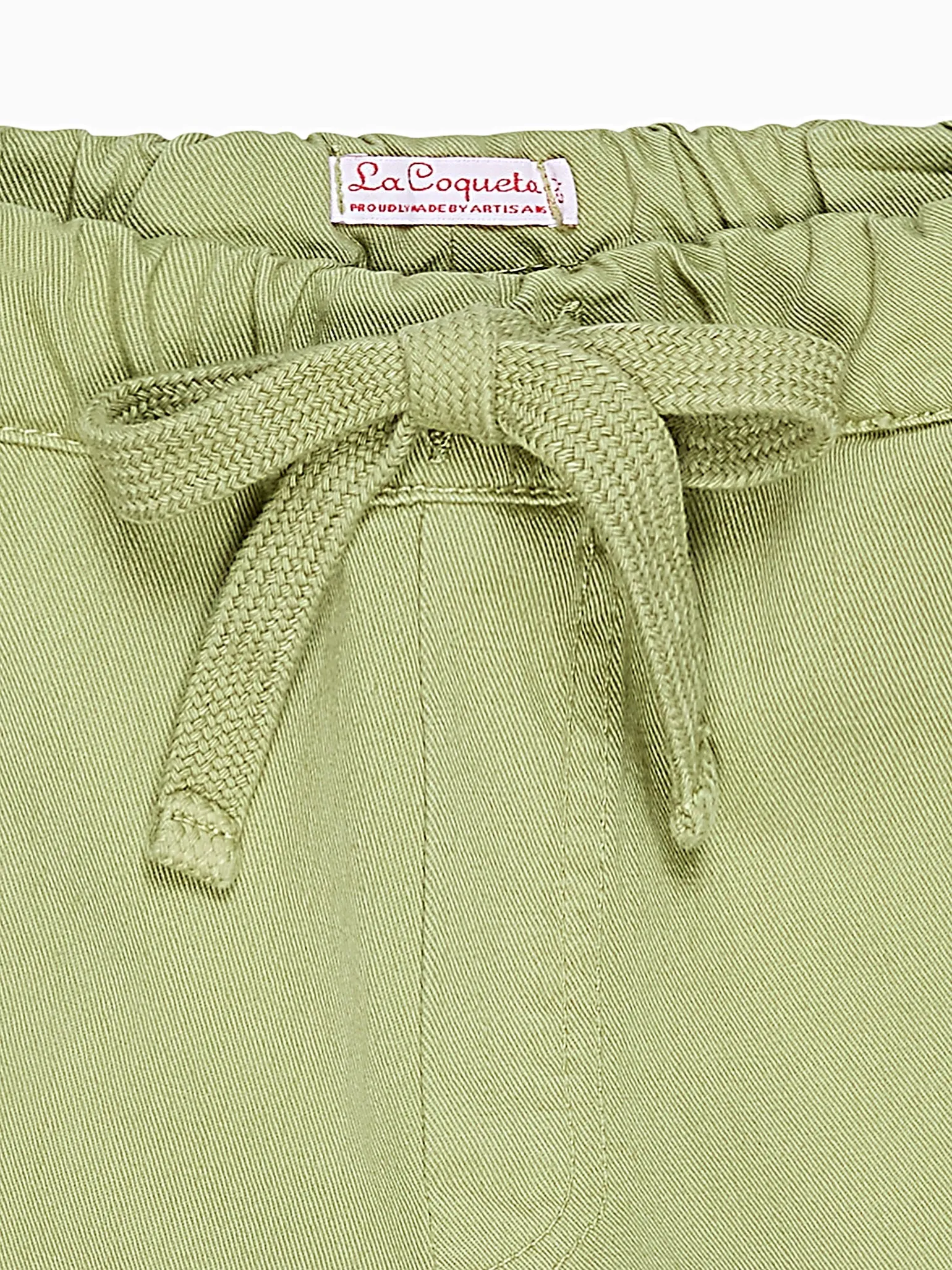 Olive Green Cortino Boy Shorts