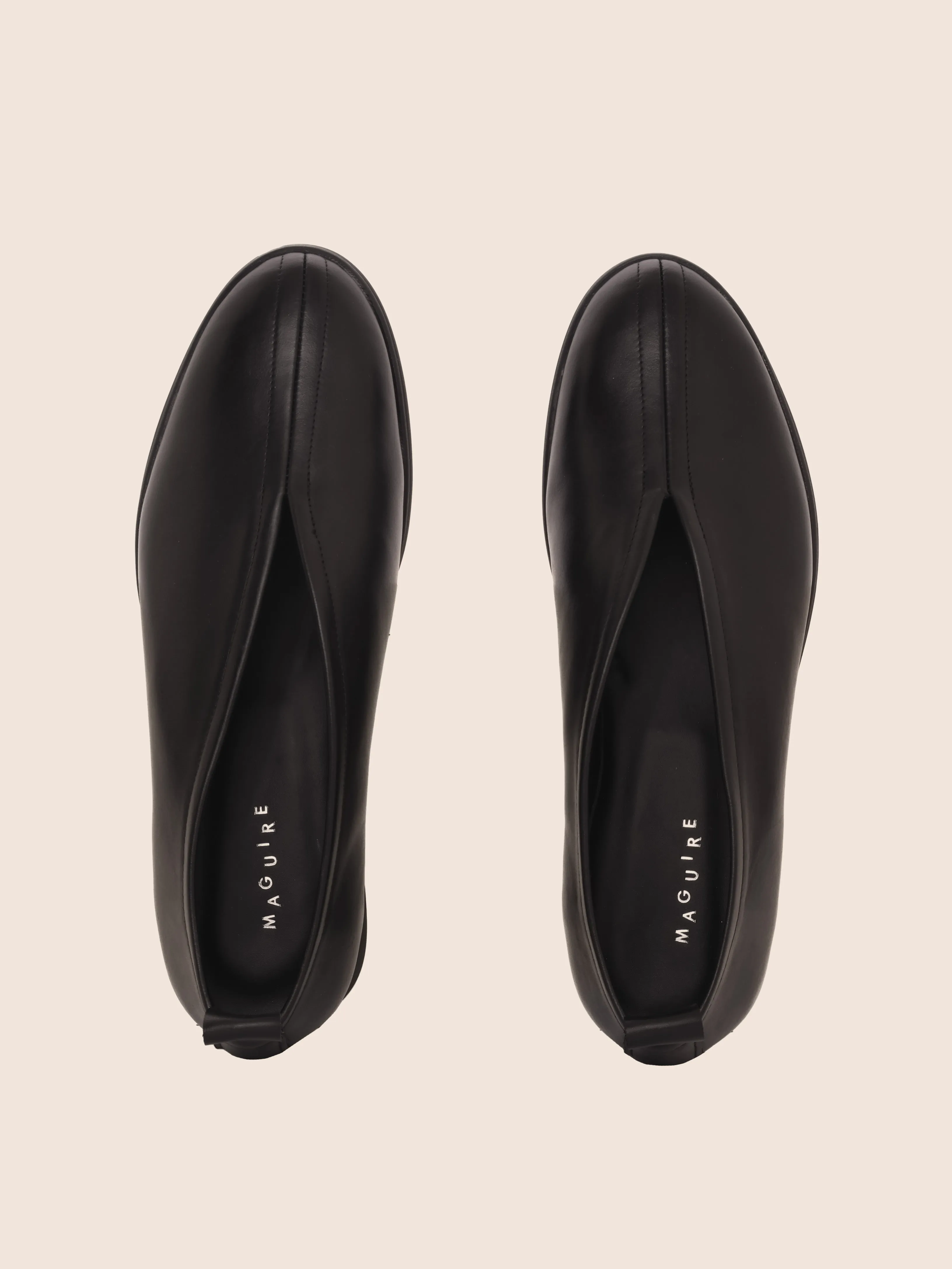 Oriana Black Flat