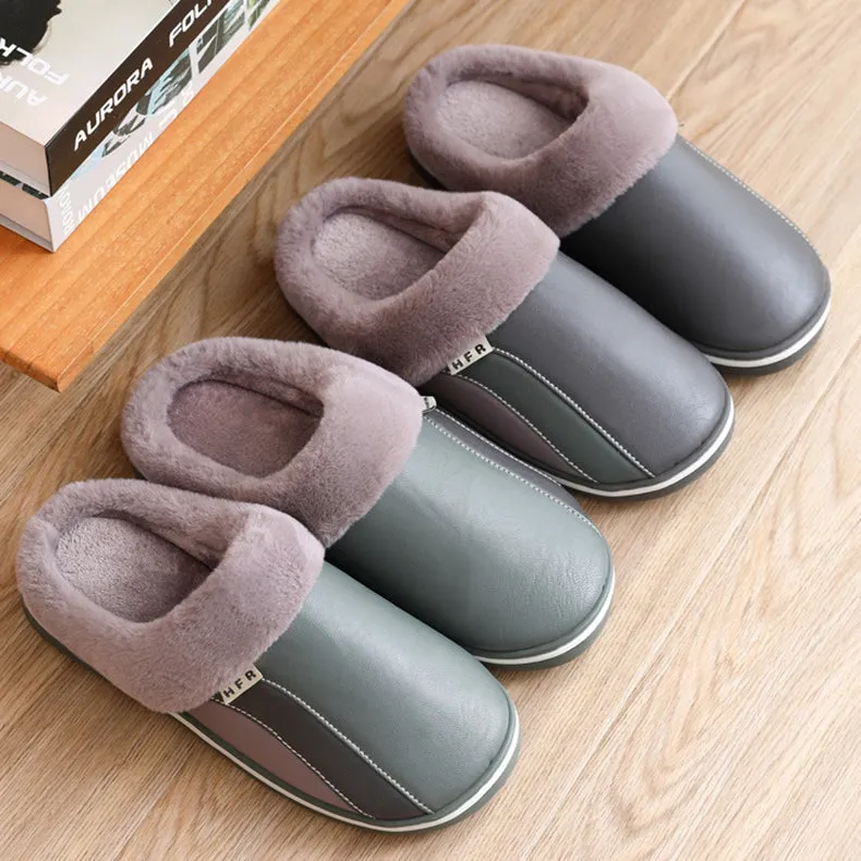 Plush Waterproof Slippers