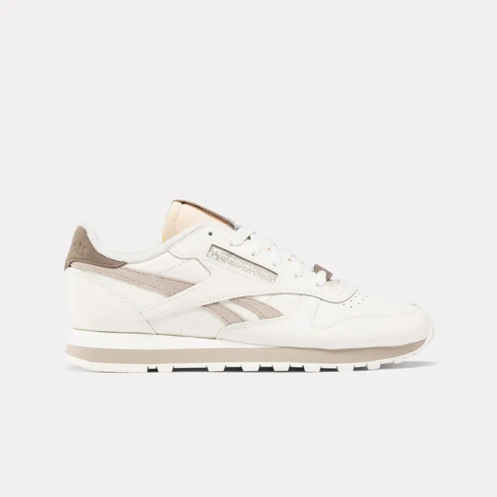 Reebok Footwear Women Classic Leather Shoes CHALK/ASH/UTIBRO