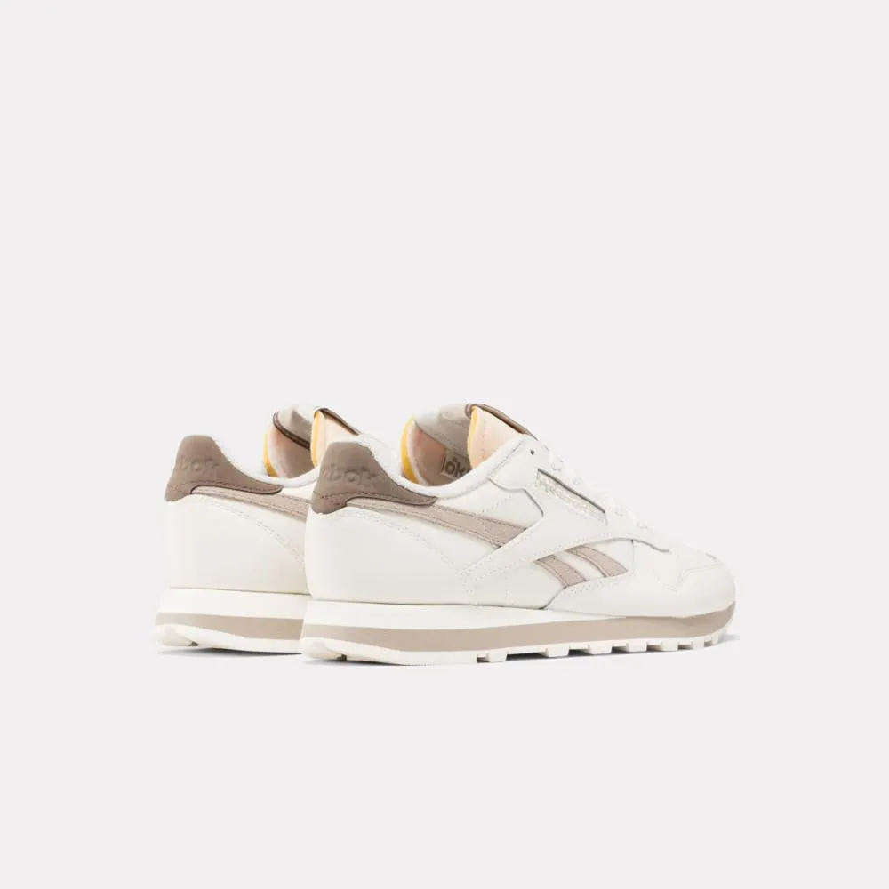 Reebok Footwear Women Classic Leather Shoes CHALK/ASH/UTIBRO