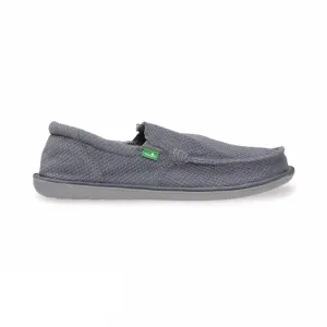 Sanuk Chibalicious Gray Charcoal Hemp Shoes