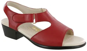 SAS Women's Suntimer Heel Sandal RED