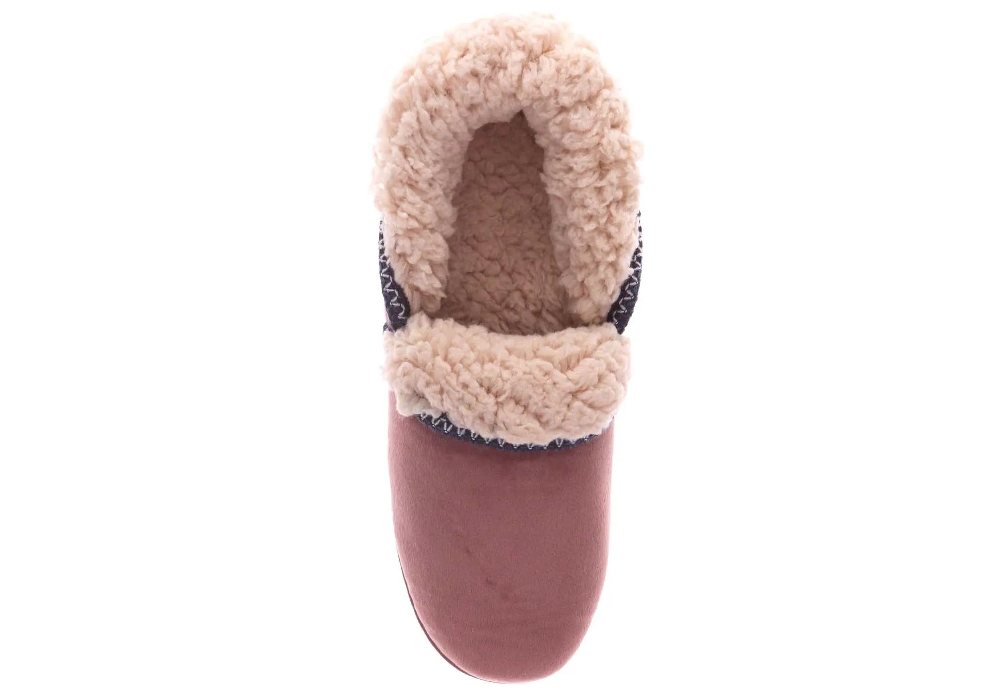 Scholl Orthaheel Snuggle Womens Comfortable Supportive Indoor Slippers