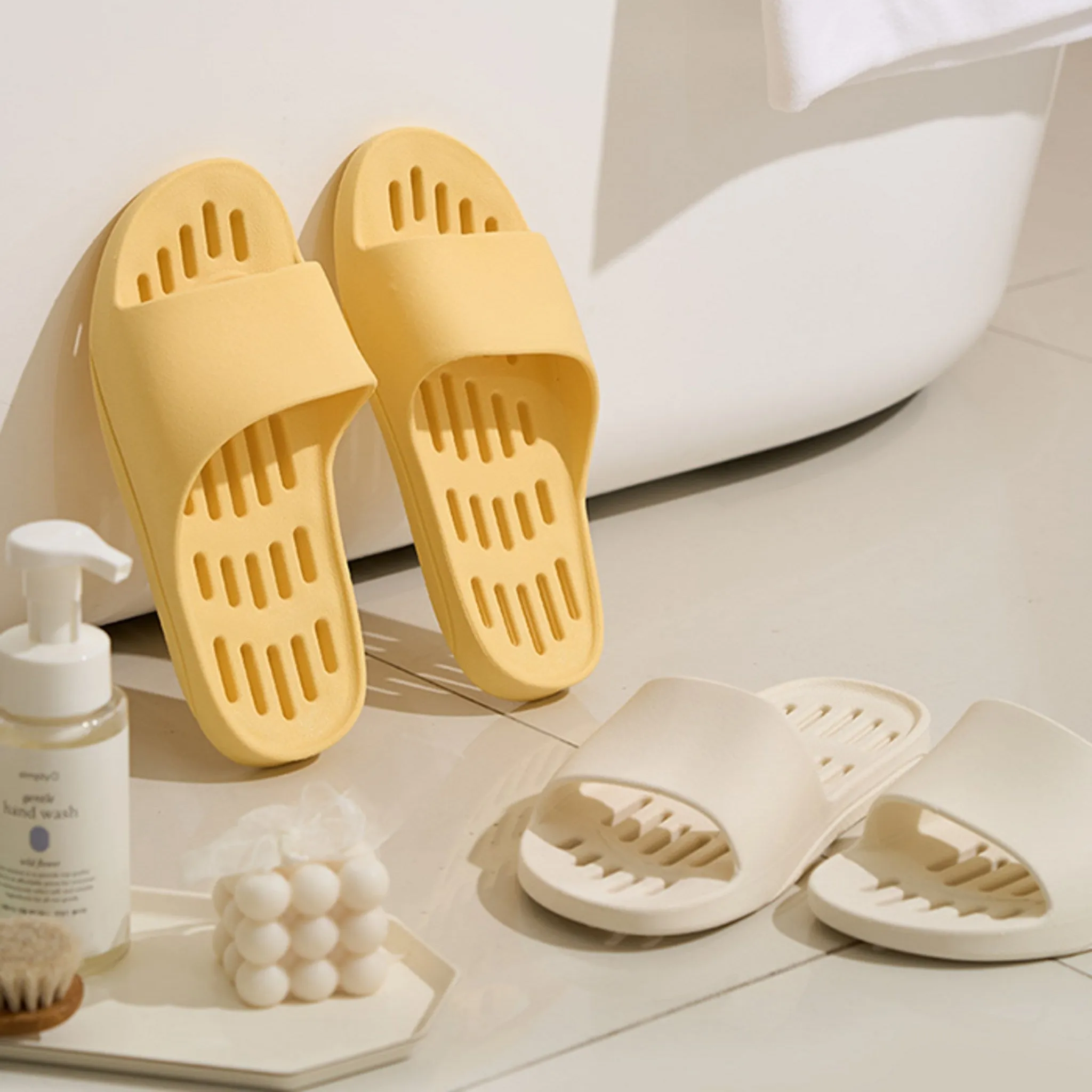 Shavas Domestic Soft Flat Drainage Bathroom Slippers - 🏆 #96 - Home Décor - Best of December