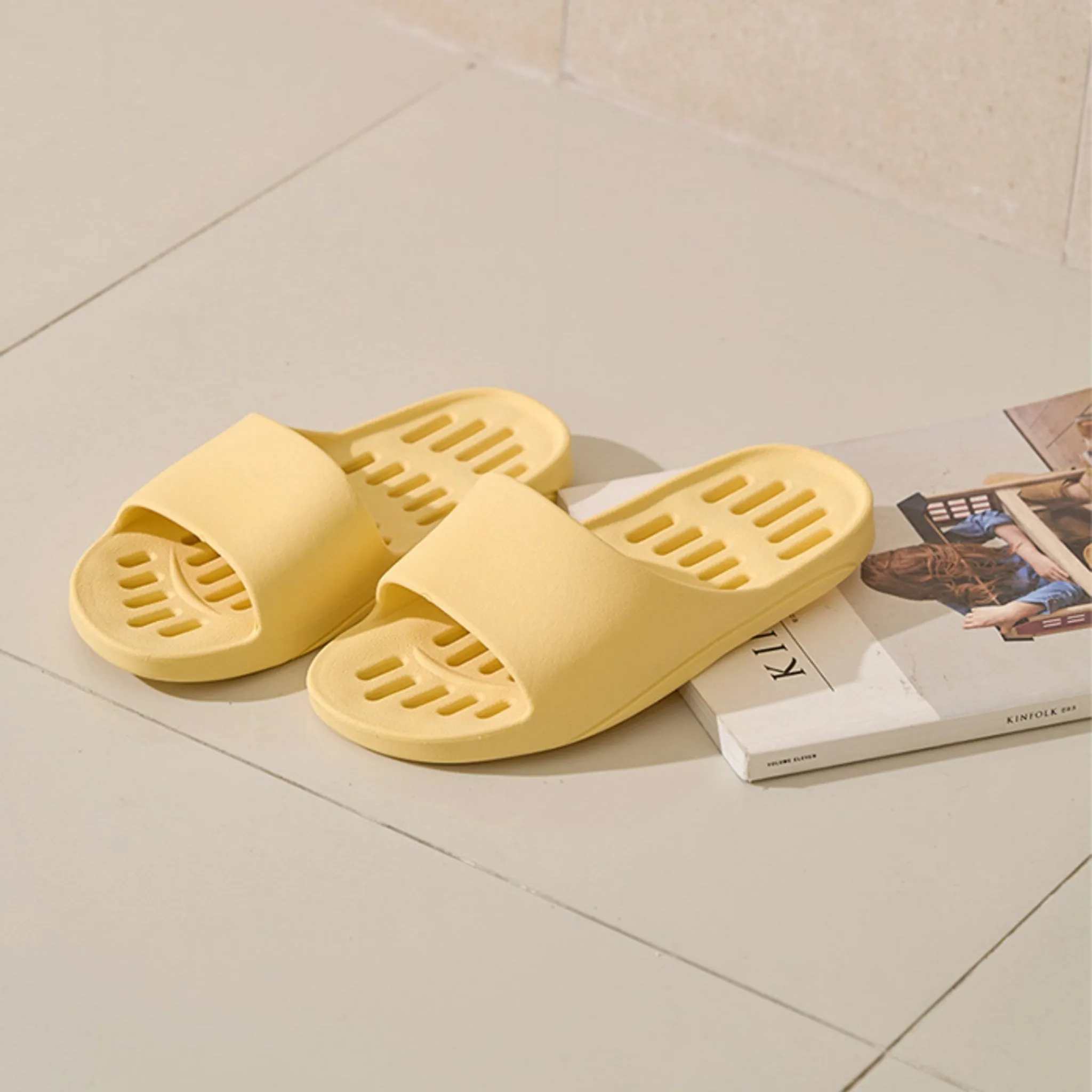 Shavas Domestic Soft Flat Drainage Bathroom Slippers - 🏆 #96 - Home Décor - Best of December