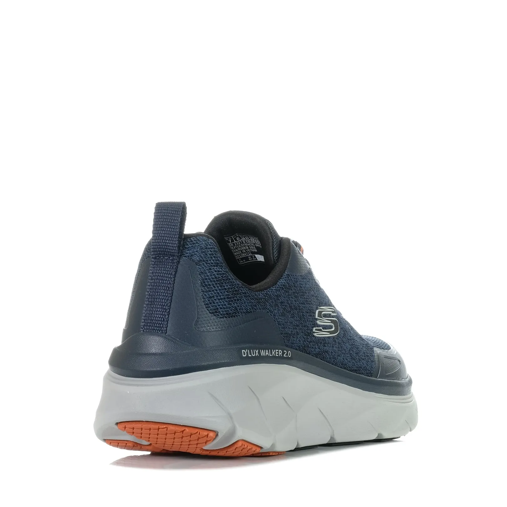 Skechers Relaxed Fit: D'Lux Walker 2.0 - Steadway Navy/Orange