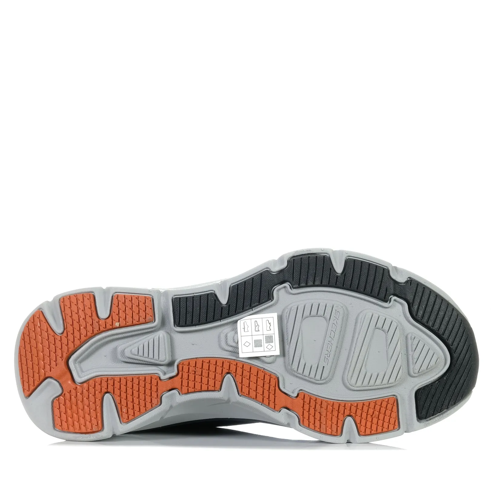 Skechers Relaxed Fit: D'Lux Walker 2.0 - Steadway Navy/Orange