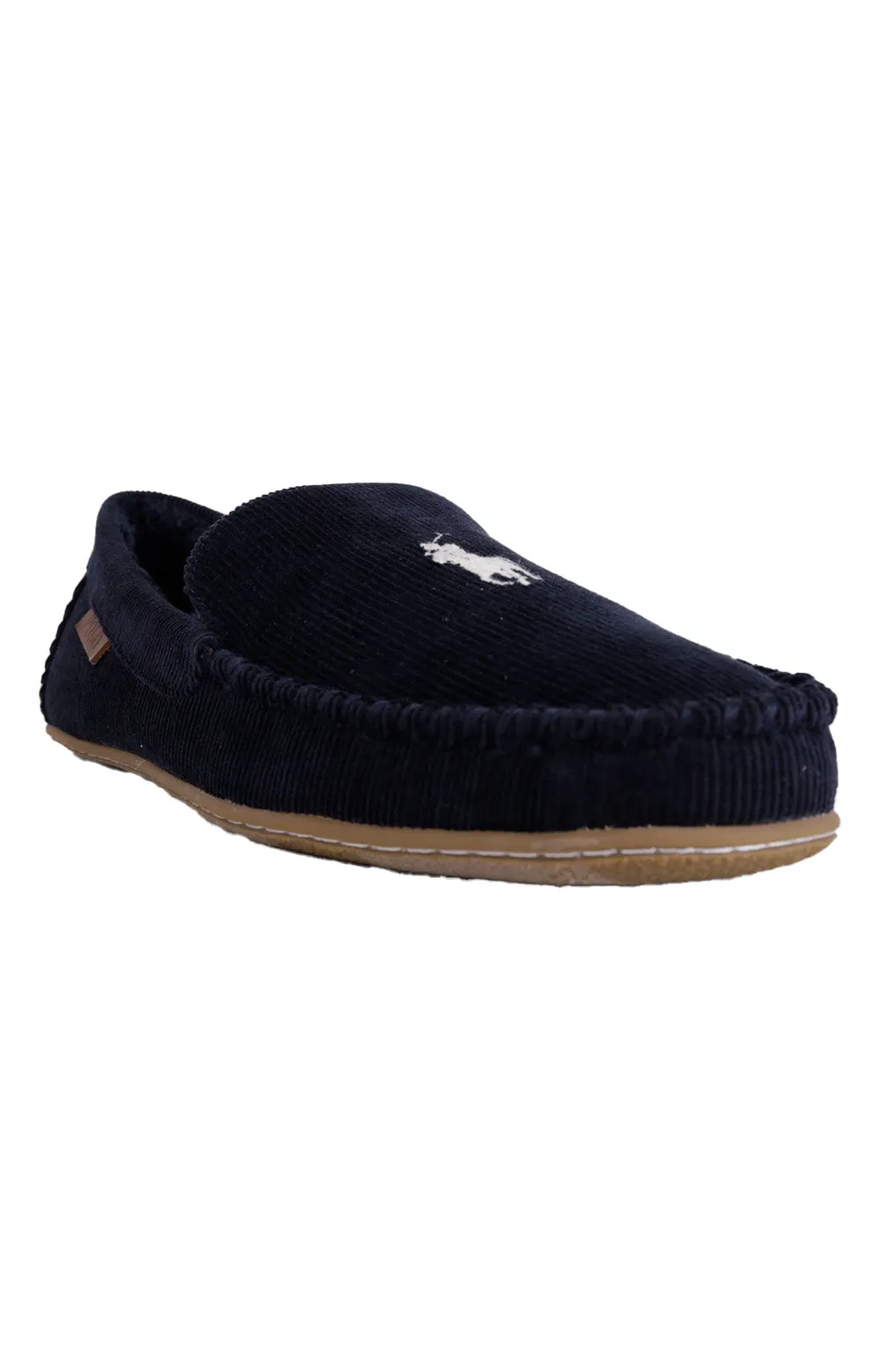 (SMF6212ARL) Collins Moc Slippers - Navy