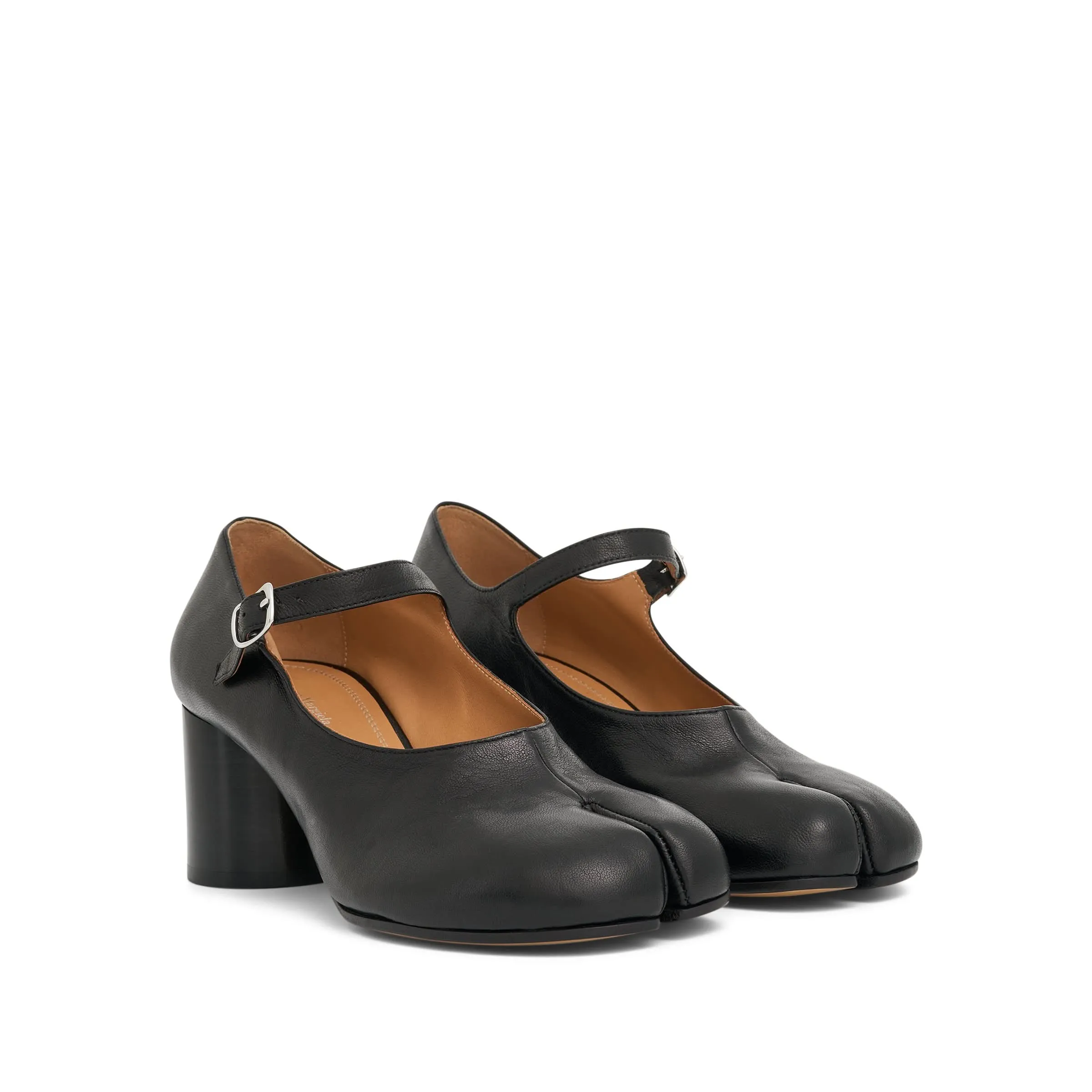 Tabi Mary Janes Heels in Black