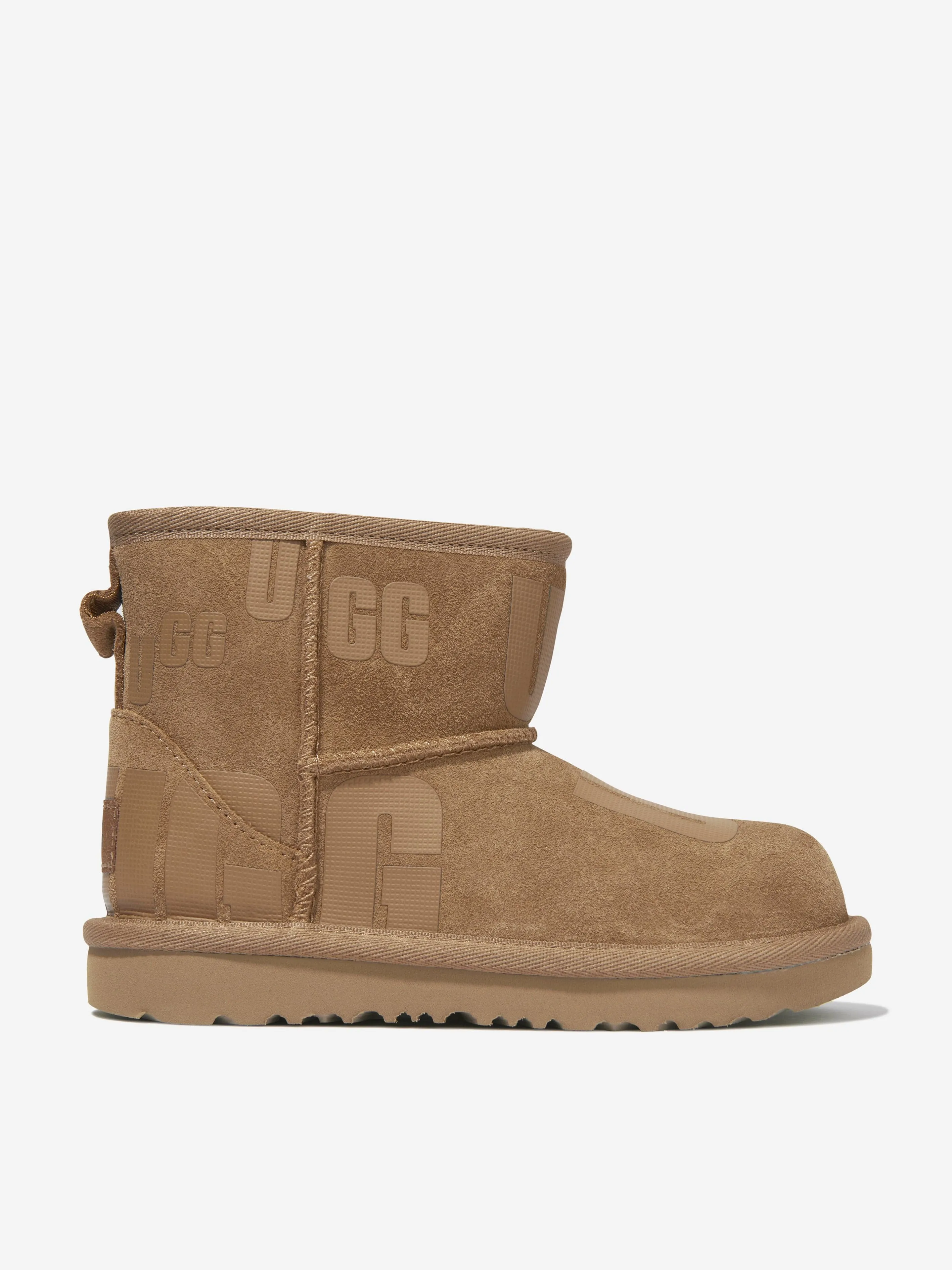 UGG Kids Suede Mini Scatter Graphic Boots