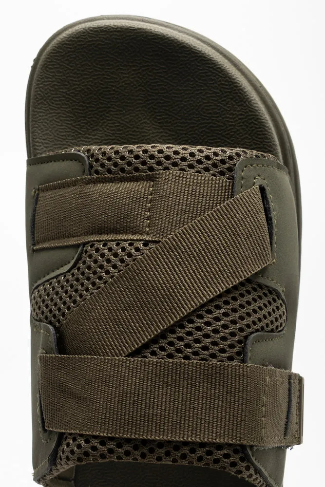 Utility Slide Dark Green