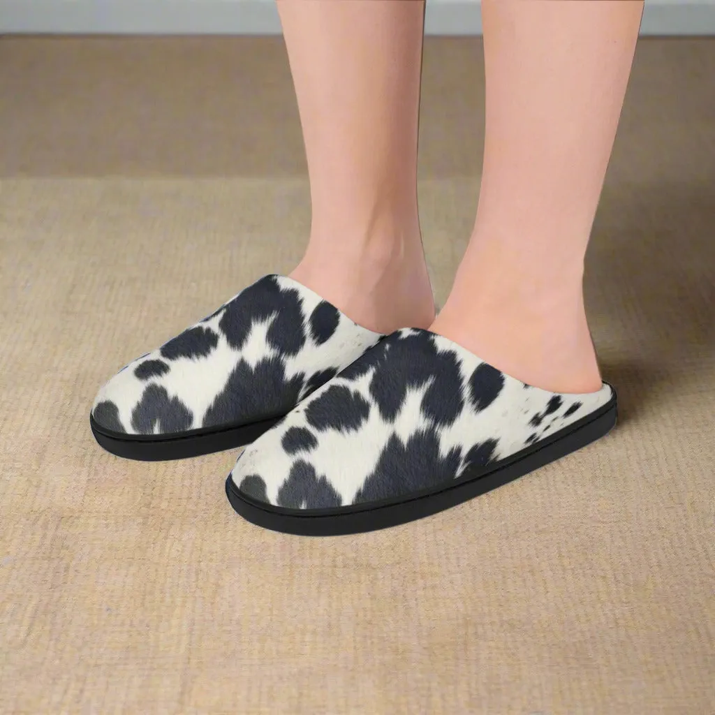 Women's Cowhide Slippers