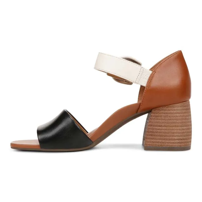 Womens Vionic Chardonnay in Tan/Black/Cream